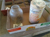 Vegetable Powder / Jar Lot