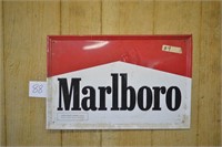 1995 Metal Marlboro Cigarette Advertising Sign