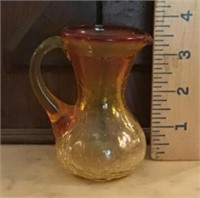 Amberina pitcher