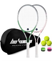 $70 bo'weiqi 27" Recreational Tennis Racket Set 2