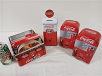 Group, Coca-Cola Recipe box, Ban, 2 Boxes