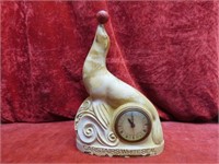 Vintage cast Carstairs White seal whiskey Clock.