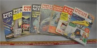 Vintage Popular Science magazines