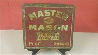 Vintage Master Mason Tobacco Tin
