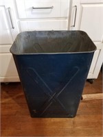 Metal Trash Can