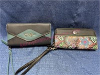 (2) Wrist wallet purses (nice)