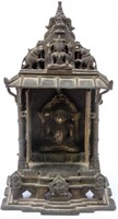 Antique Bronze Hindu Temple & Chaubisi