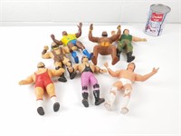7 lutteurs WWF Titansports 1986