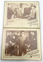 Gun Moll/Gang Smashers 1950s ReRelease Lobby Cards