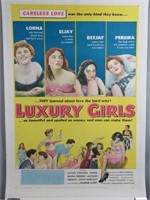 Luxury Girls (1953) Linen Backed Movie Poster