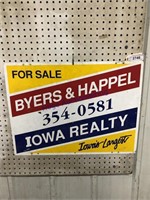 FOR SALE TIN SIGN, 18 X 24"