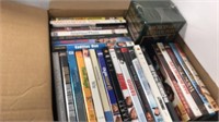 Box lot of DVD’s