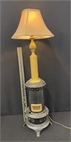 Super Cool, Vintage Wood Stove Floor Lamp