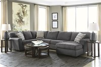 Ashley 286 Ambee Slate 3 pc Sectional Sofa