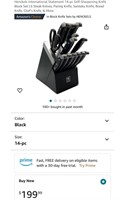 KNIFE BLOCK SET (NEW)