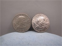 Pair of 1979 Susan B. Anthony $1.00 Coins