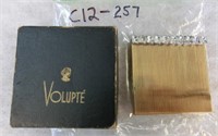 C12-257 Volupte' Rhinestone compact w/box