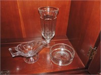 Collection of Pressed Glass Items