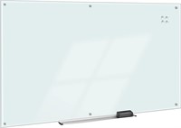 Amazon Basics Magnetic White Dry Erase Glass Board
