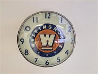 15" Westinghouse clock. Decor piece only. Not