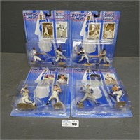 (4) Starting Lineup Baseball Doubles Figures