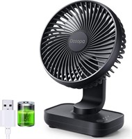 NEW! OCOOPA Small Desk Fan, 4000mAh Rechargeable