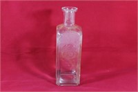 RARE Whitall Tatum Co Apothecary Bottle - GE LOGO