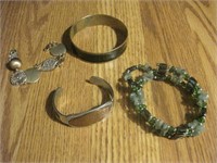 Four Assorted Fashion Bracelets