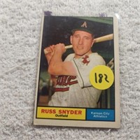 1961 Topps Russ Snyder