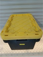 2 - 17 gal plastic totes with lids