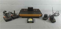 Atari 2600 Game Console & Accessories - Untested
