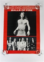 1976 Black Oak Arkansas RCA Records Promo Poster