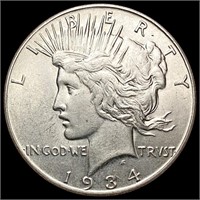 1934-S Silver Peace Dollar UNCIRCULATED