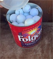 approximately 32 golf balls