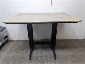 HDPE OUTDOOR BAR HEIGHT TABLE