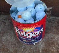 Approximately 32 golf ball