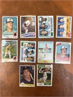 1970's/80's Baseball Star Cards