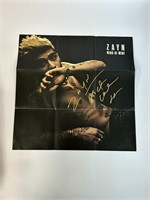 Autograph COA Zayn Malik mini Poster