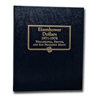 Whitman Coin #9131 Eisenhower Dollars 1971-1978