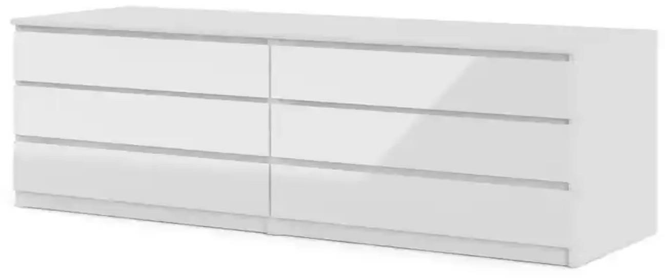 Scottsdale 6-Drawer High Gloss Double Dresser box2