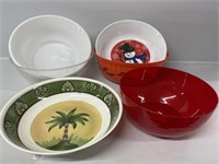 Plastic Serving bowls-