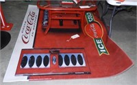 Lot #2189 - Coca-Cola advertising rug/mat 78”x60"