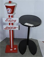 Lot #2190 - Enjoy Coca-Cola pedestal with