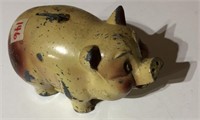 Cast Metal Pig Bank for First Federal Savings