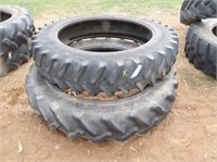 (2) FS & GY 380/90R46 Tires #