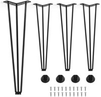 18 Hairpin Furniture Legs(Set of 4)  Black