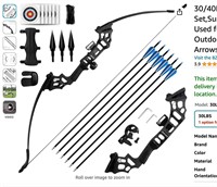 30lbs Recurve Bows Archery Set,Survival Longbow