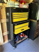 Stanley Black/Yellow Tool Cabinet with All