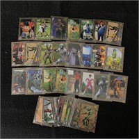 Large lot of Holo Power Rangers Cards