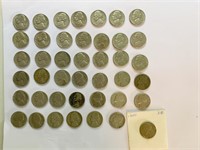 (50) NICKELS AS PICTURED